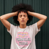 T-shirt Fibromyalgie guerrière maladie fibro douleur invis