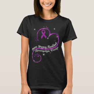 T-shirt Fibromyalgie résistante forte Pu de sensibilisatio