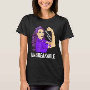 T-shirt Fibromyalgie Sensibilisation Un guerrier fort Sout
