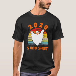 T-shirt Fiche 2020 Fantôme drôle Dans Masque Vintage Hallo