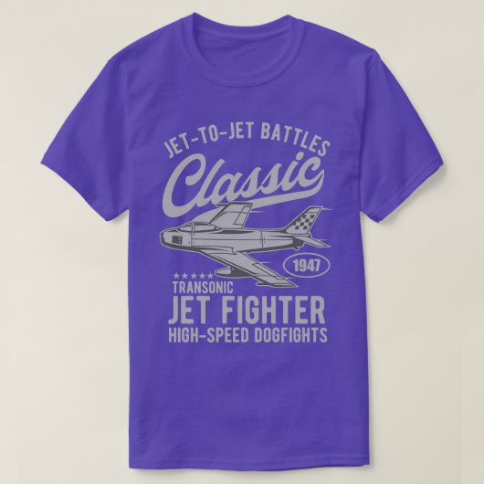 T-SHIRT FICHIER À JET CLASSIQUE (Design devant)