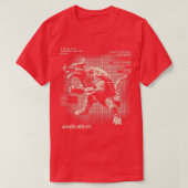 T-SHIRT FICHIERS ANGUIRUS KAIJU (Design devant)