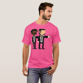 T-shirt Fiction de pâte à 8 bits (Devant entier)
