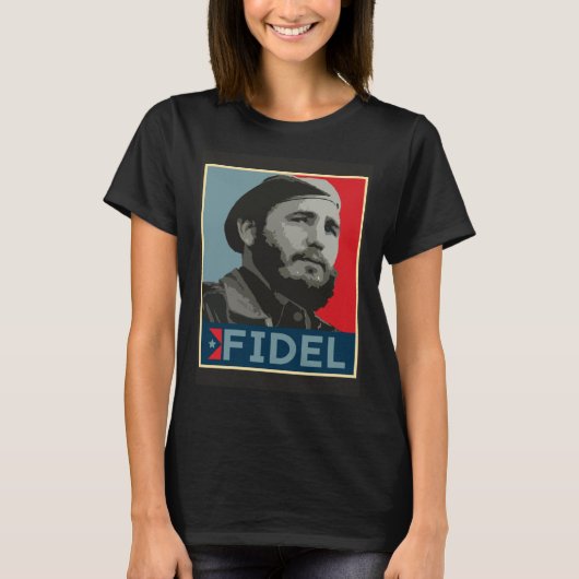 T-SHIRT FIDEL CASTRO (Devant)