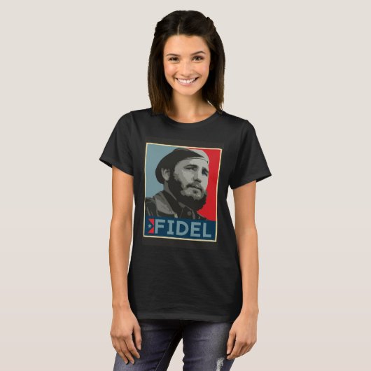T-SHIRT FIDEL CASTRO (Devant entier)