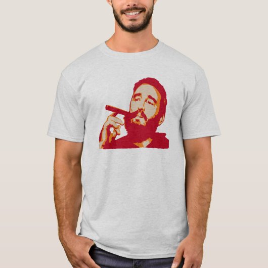 T-shirt Fidel Castro Cuba (Devant)