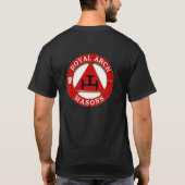 T-shirt Fidèle à mon serment Royal Arch Mason (Dos)