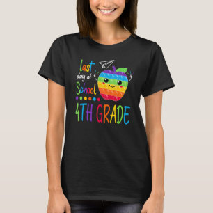 T-shirt Fidget Pop It Pour Dernier Jour De 4e Année Dernie