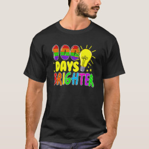 T-shirt Fidget Toy 100 Days Of School Pop It 100 Days Brig