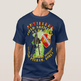 T-shirt Field Artillery Survey 2e Bn 17e FA Camp Pelham
