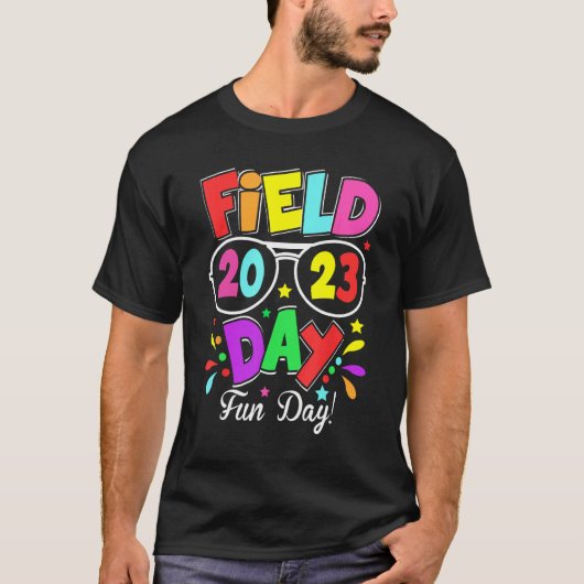 T-shirt Field Day Fun Day 2023 Last Day of School (Devant)