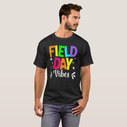 T-shirt Field Day Vibes For Teacher Kids Field Day 2023 (Devant entier)