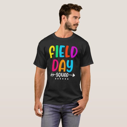 T-shirt Field Fun Day 2023 Squad School Trip Vibes Kids Te (Devant entier)
