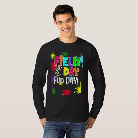 T-shirt Field Fun Day Squad School Trip Vibes Boys Girls T (Devant entier)