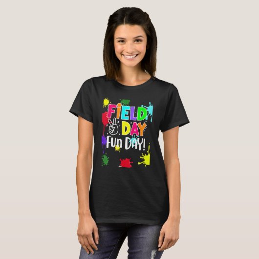 T-shirt Field Fun Day Squad School Trip Vibes Boys Girls T (Devant entier)