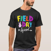 T-shirt Field Fun Day Squad School Trip Vibes Garçons Fill (Devant)