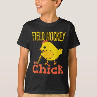 T-shirt Field Hockey Chick - Cute Womens Field Hockey Play
