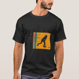 T-shirt Field Hockey Enthusiast Scoring Sports Sweeg