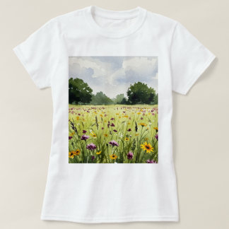 T-shirt Field of flowers