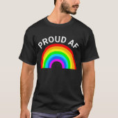 T-shirt FIER AF PERSONNALISABLE EN BOW (Devant)