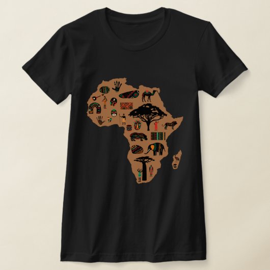 T-shirt Fier Africain (Poser)