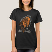 T-shirt Fier agent de la sécurité publique d'origine améri (Devant)