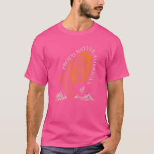 T-shirt Fier aide ophtalmique certifiée amérindienne