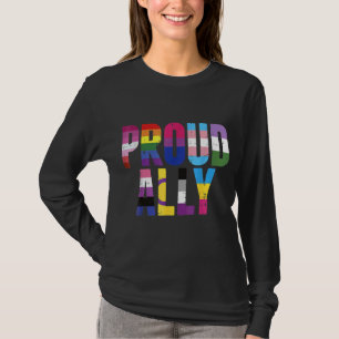 T-shirt Fier Ally Lgbtq Lesbian Gay Bisexual Trans Pan Qu