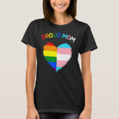 T-shirt Fier Ally Lgbtq Transgenre Fier Maman Fier Trans (Devant)