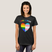T-shirt Fier Ally Lgbtq Transgenre Fier Maman Fier Trans (Devant entier)