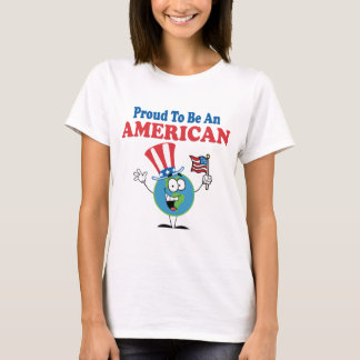 T-shirt Fier Américain