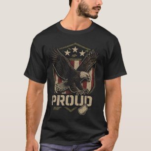 T-shirt Fier Américain