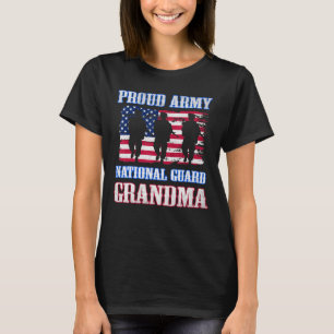T-shirt Fier armée Garde nationale Grand-mère USA Vétéran