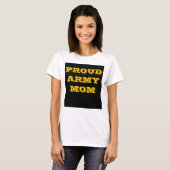 T-Shirt Fier Armée Maman (Devant entier)