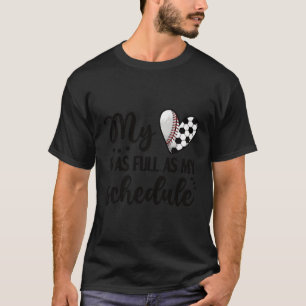 T-shirt Fier Baseball Joueur de football Maman Baller Mère