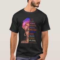 Fier Black Magic Afro Black Woman African Queen P