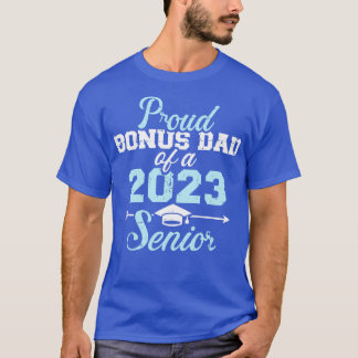 T-shirt Fier bonus père d'une classe de diplôme senior 202