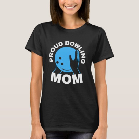 T-shirt Fier Bowling Maman (Devant)
