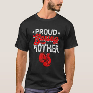 T-shirt Fier Boxing Fête des mères Sport Lover Mama