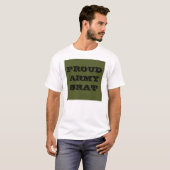 T-shirt Fier Brat de l'armée (Devant entier)