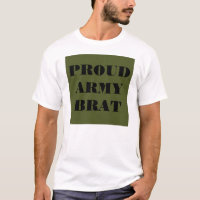 T-shirt Fier Brat de l'armée
