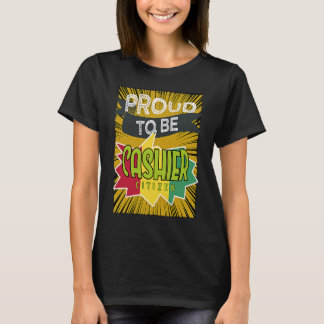 T-shirt Fier caissier citoyen Profession carrière travaill