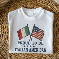 Fier Chemise Italienne Américaine | Conception des