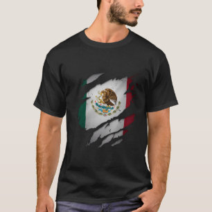 T-shirt Fier Chemises Mexicaines Chicano Latino Torn m'a d