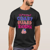 T-shirt Fier chien de grand-mère de la Garde côtière améri (Devant)