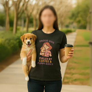 T-shirt Fier Chien Maman - Mignonne Amusante Animaux de co