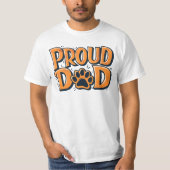 T-shirt Fier Chien Papa Paw (Devant)
