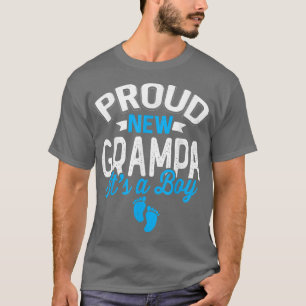 T-shirt Fier Cool Fier Nouveau Grampa C'est un garçon Genr