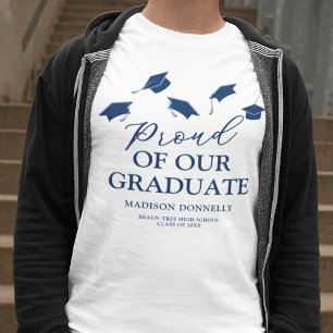 T-shirt Fier de notre diplôme d'études supérieures