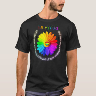 T-shirt Fier De Qui Joue Est Et N'A Pas Honte De Comment Q